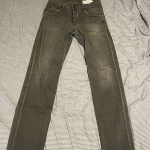 Rag & Bone Fit 2 Slim Authentic Stretch Jeans (Iron)